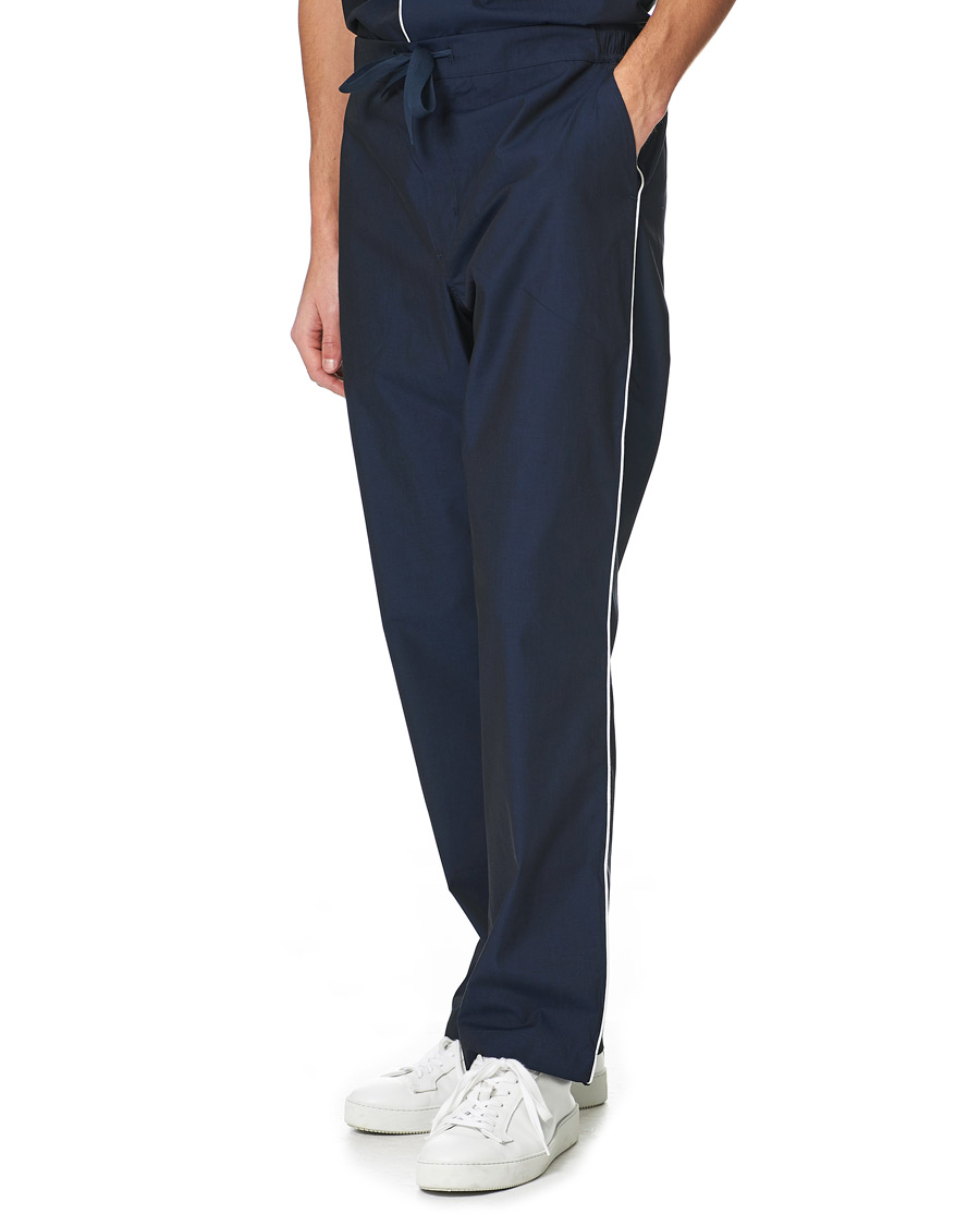 Herre | Pyjamas & Morgenkåber | Orlebar Brown | Alfred Relaxed Cotton Lounge Shorts Navy