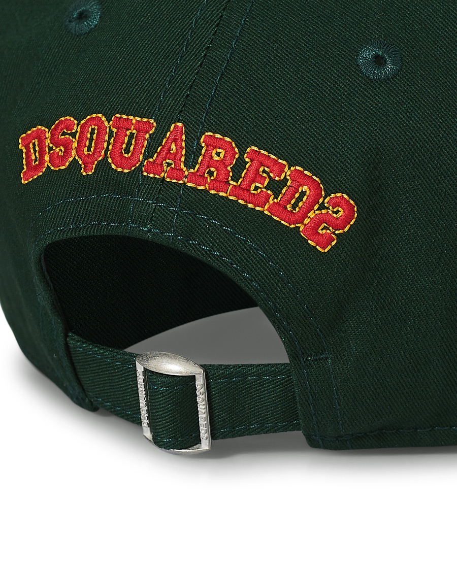 Herre | Dsquared2 Caten D2 Baseball Cap Woodland Green | Dsquared2 | Caten D2 Baseball Cap Woodland Green