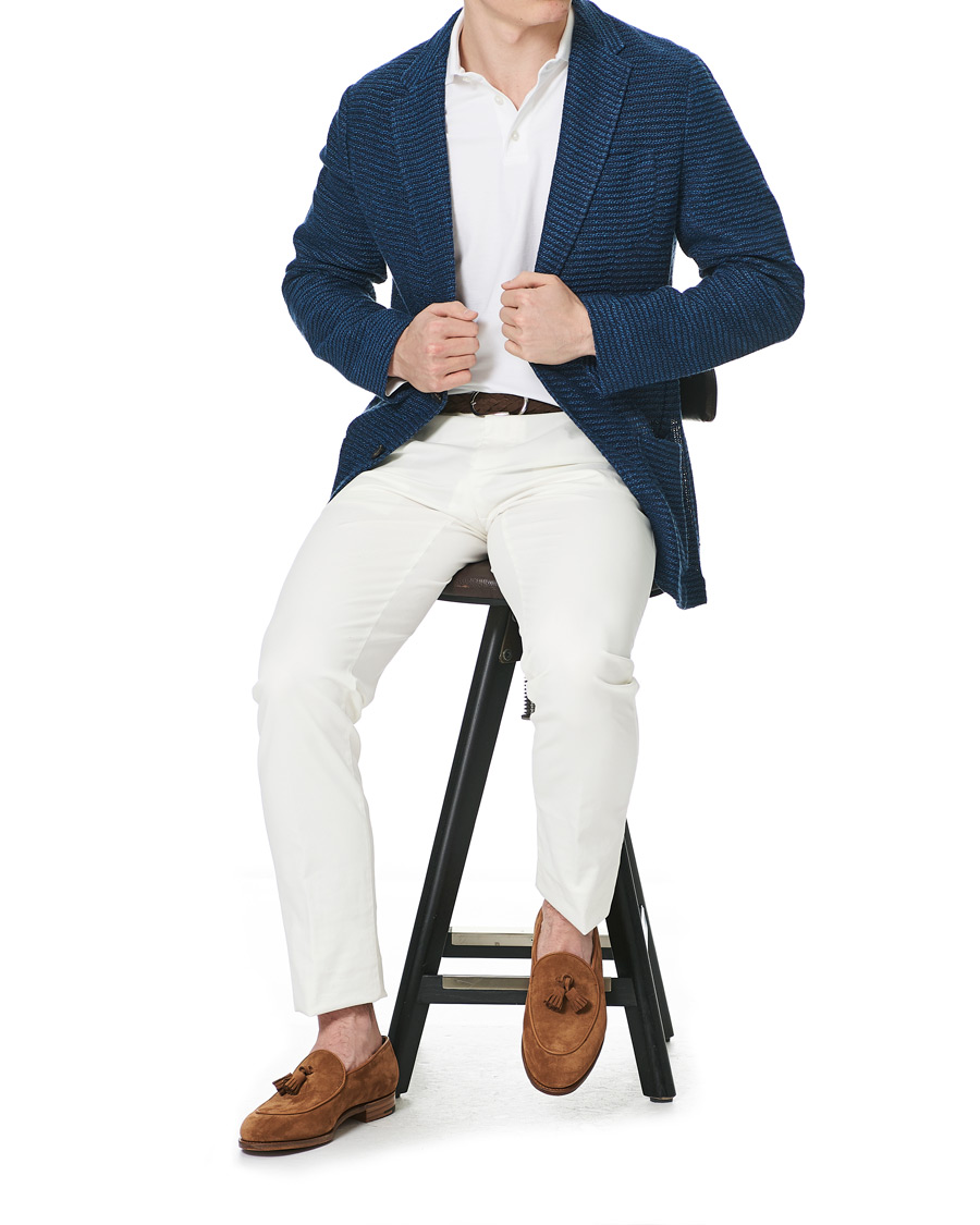 Herre | Blazere & jakker | Etro | Jacquard Jersey Blazer Navy