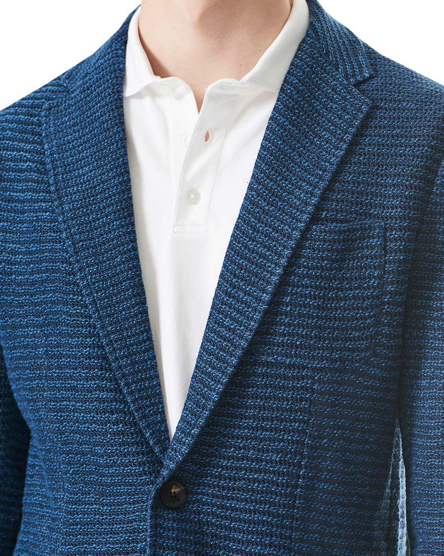 Herre | Blazere & jakker | Etro | Jacquard Jersey Blazer Navy
