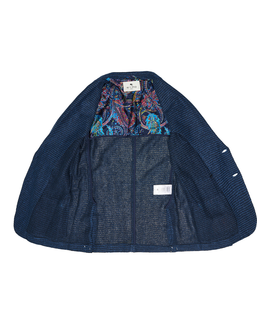 Herre | Blazere & jakker | Etro | Jacquard Jersey Blazer Navy