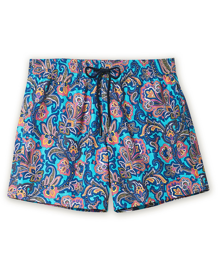 Herre | Badebukser | Etro | Paisley Swim Trunks Blue