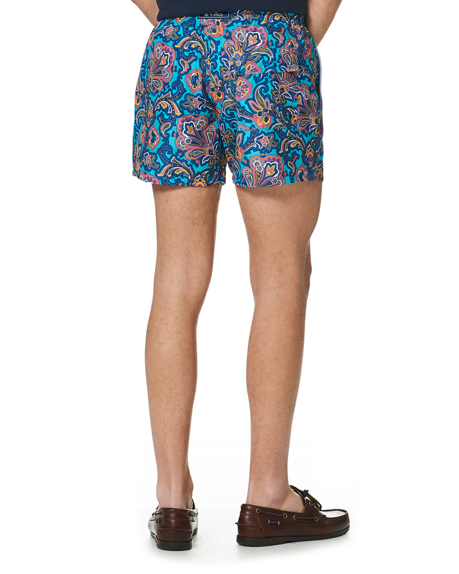 Herre | Badebukser | Etro | Paisley Swim Trunks Blue