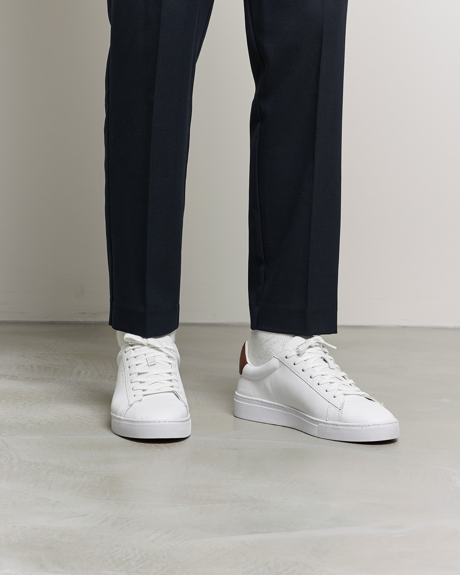 Herre | GANT Mc Julien Sneaker Bright White/Cognac | GANT | Mc Julien Sneaker Bright White/Cognac