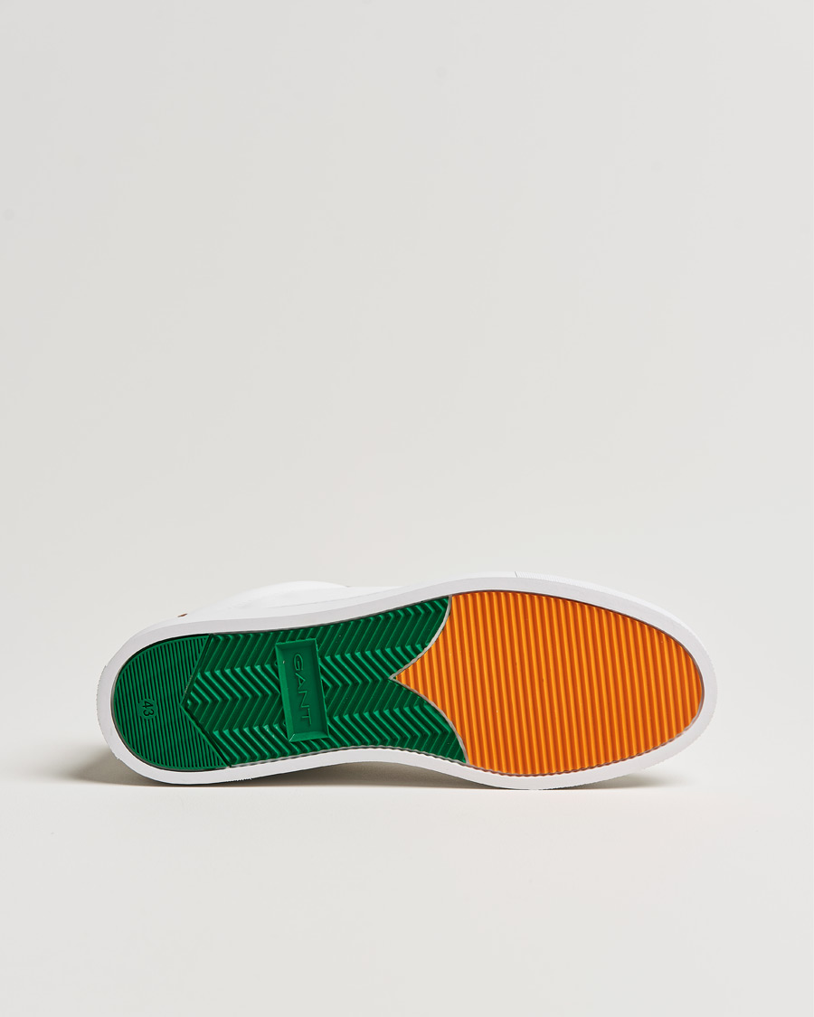 Herre | GANT Mc Julien Sneaker Bright White/Cognac | GANT | Mc Julien Sneaker Bright White/Cognac