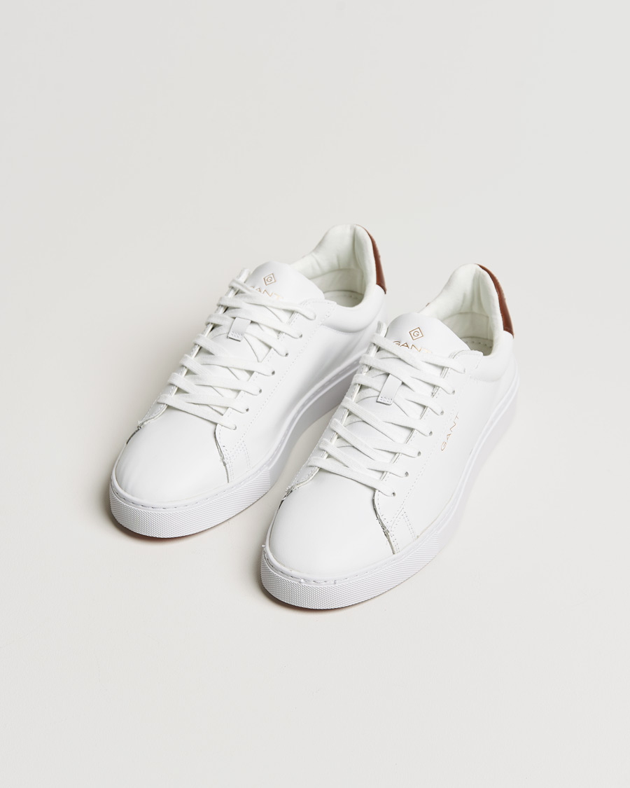 Herre | GANT Mc Julien Sneaker Bright White/Cognac | GANT | Mc Julien Sneaker Bright White/Cognac