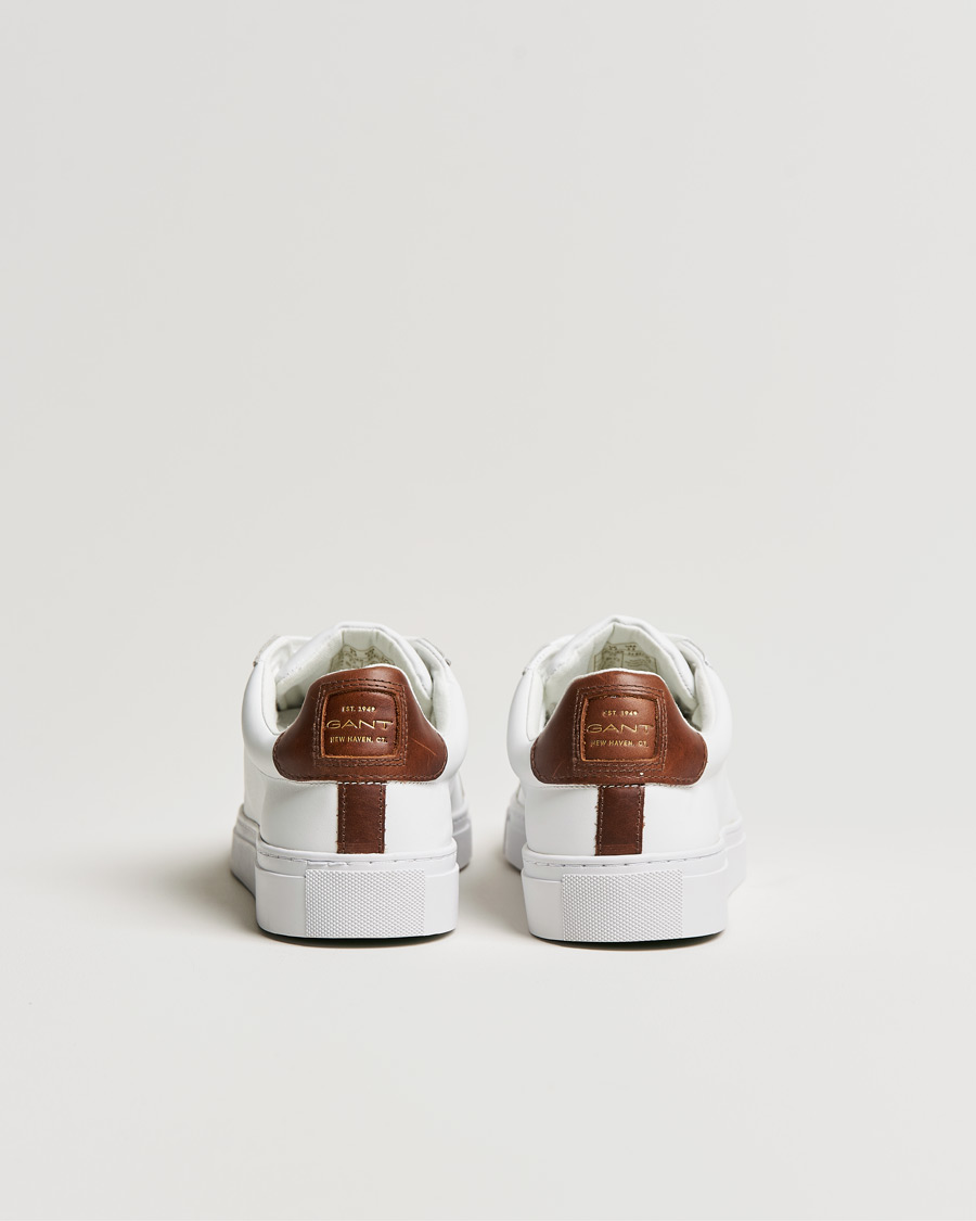 Herre | GANT Mc Julien Sneaker Bright White/Cognac | GANT | Mc Julien Sneaker Bright White/Cognac