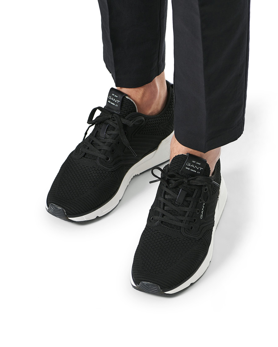 Herre | GANT Beeker Mesh Sneaker Black | GANT | Beeker Mesh Sneaker Black