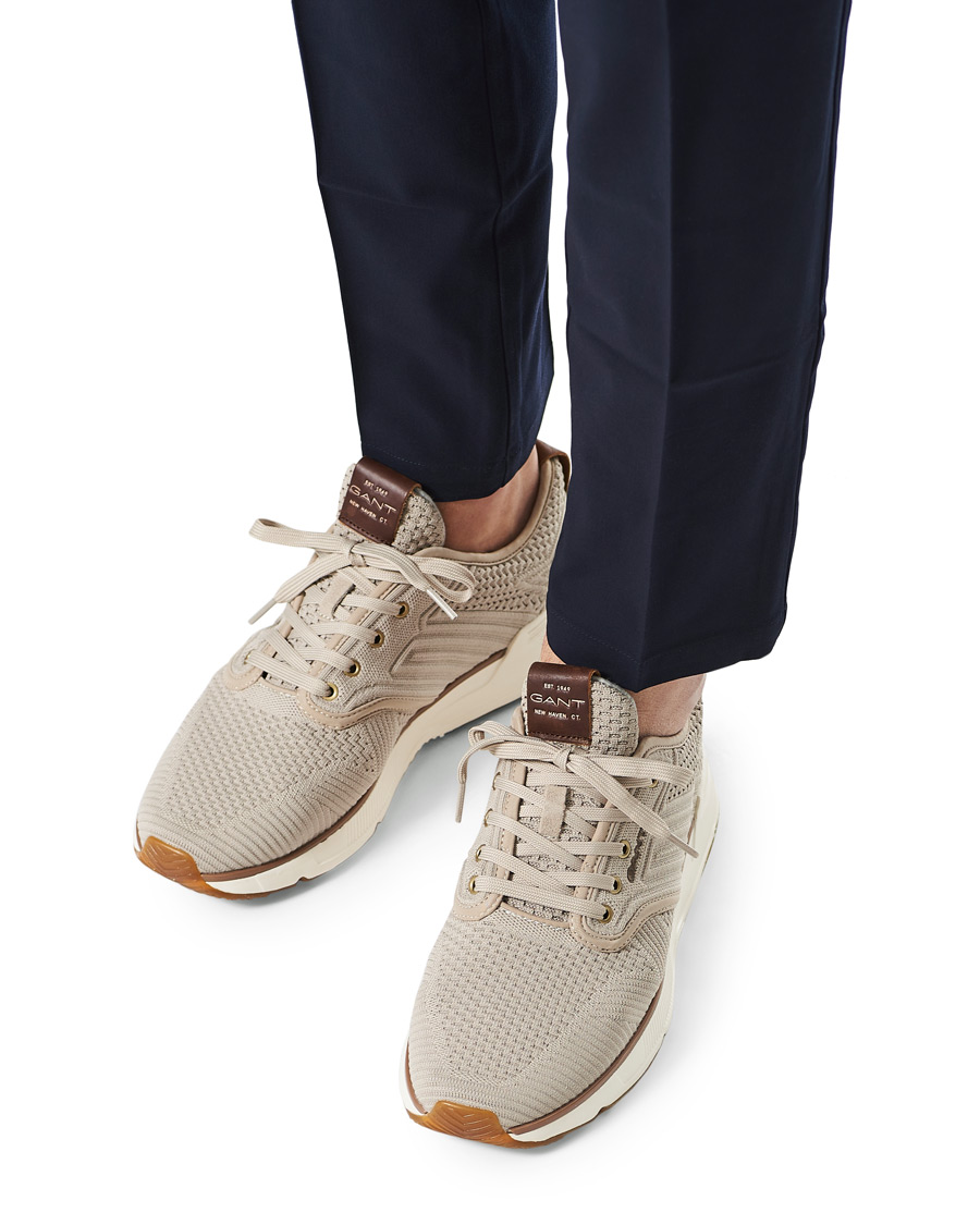 Herre | GANT Beeker Mesh Sneaker Sand | GANT | Beeker Mesh Sneaker Sand