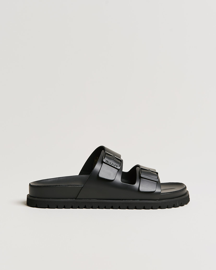 Herre | GANT Primapal Leather Sandal Black | GANT | Primapal Leather Sandal Black