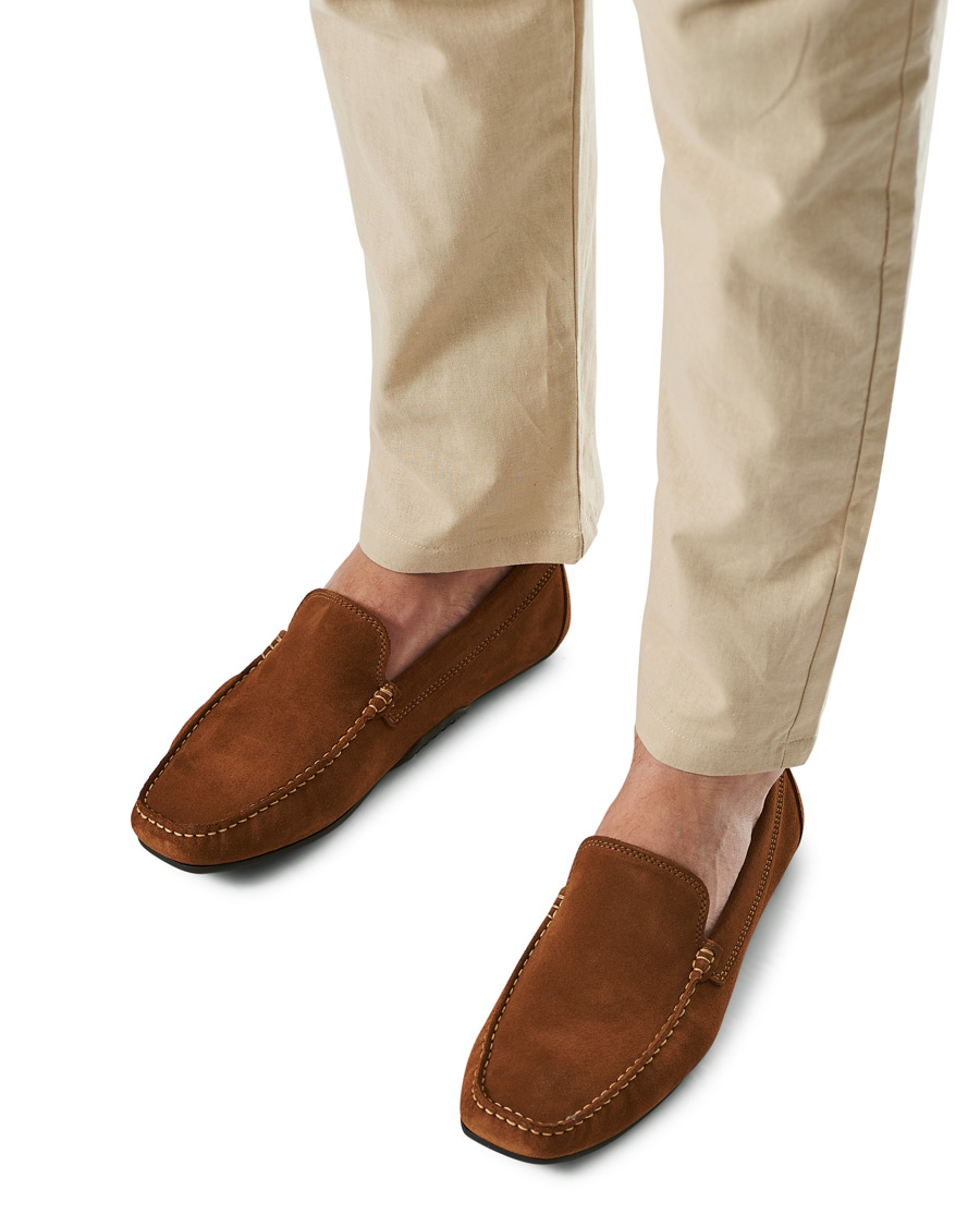 Herre | GANT Mc Bay Car Shoe Cognac Suede | GANT | Mc Bay Car Shoe Cognac Suede