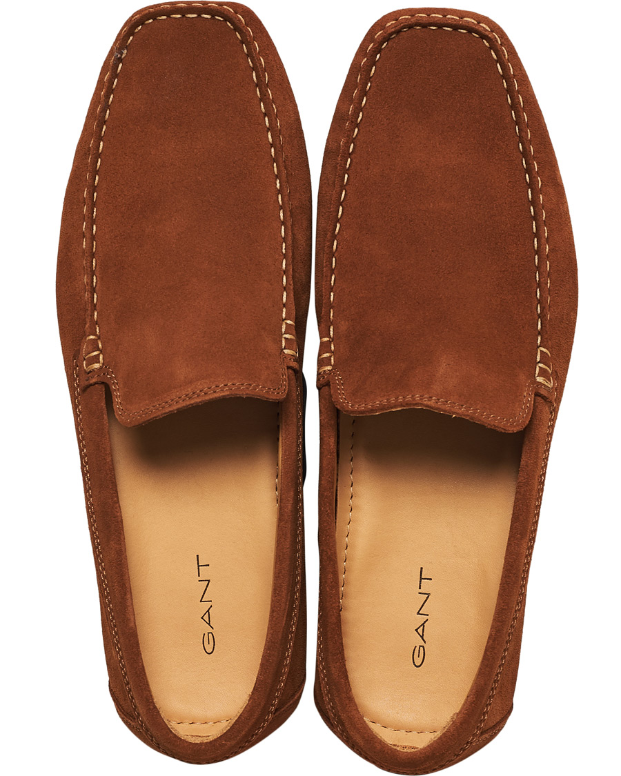 Herre | GANT Mc Bay Car Shoe Cognac Suede | GANT | Mc Bay Car Shoe Cognac Suede