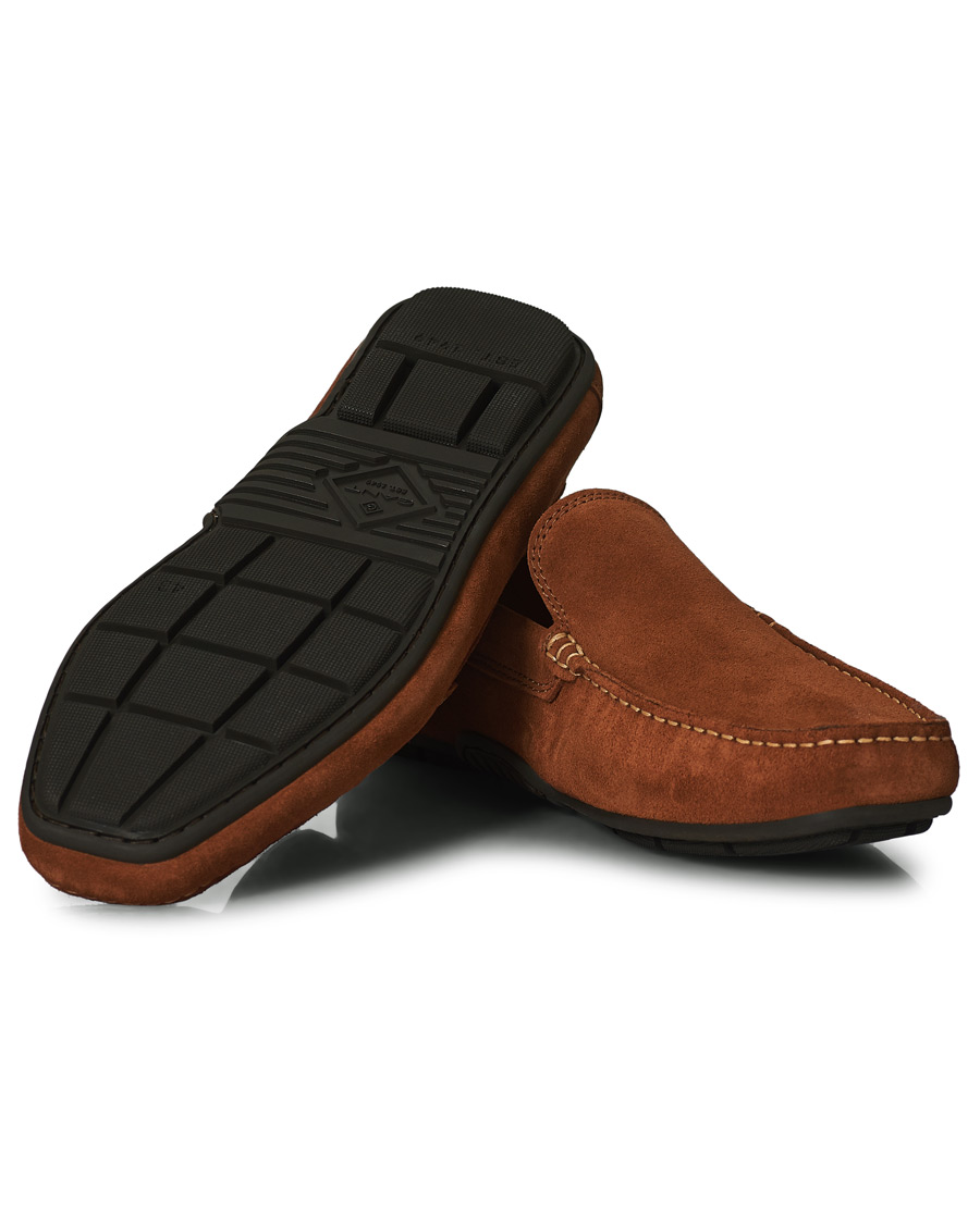 Herre | GANT Mc Bay Car Shoe Cognac Suede | GANT | Mc Bay Car Shoe Cognac Suede