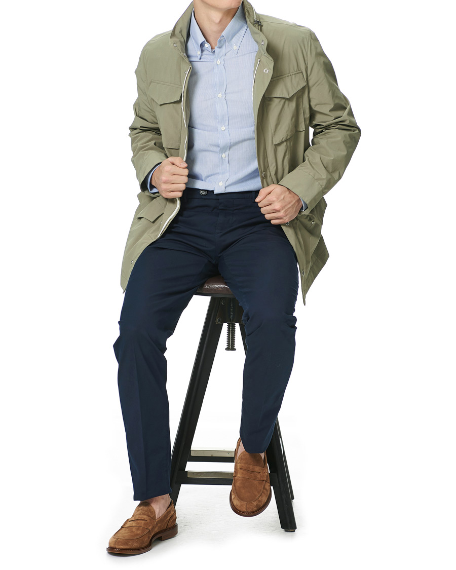 Herre | Jakker | Brunello Cucinelli | Unlined Field Jacket Olive