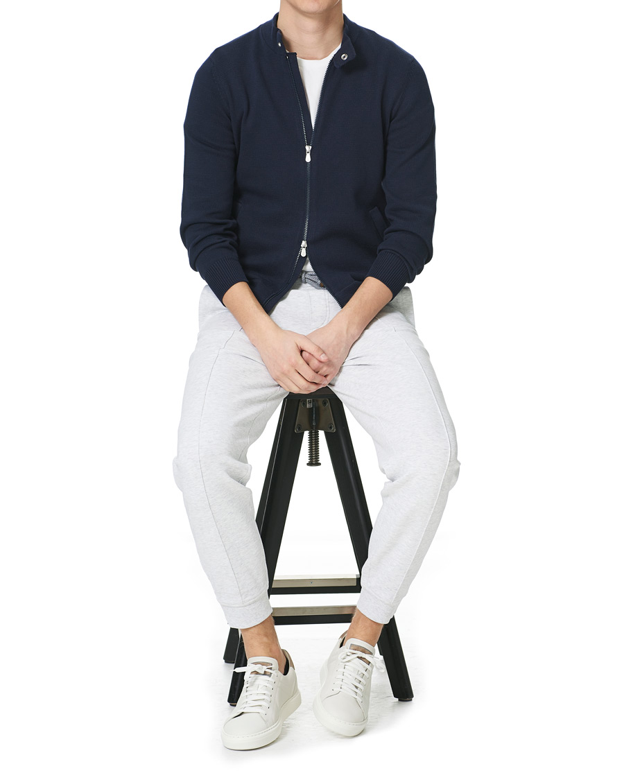 Herre | Brunello Cucinelli Plain Sneaker White Calf | Brunello Cucinelli | Plain Sneaker White Calf