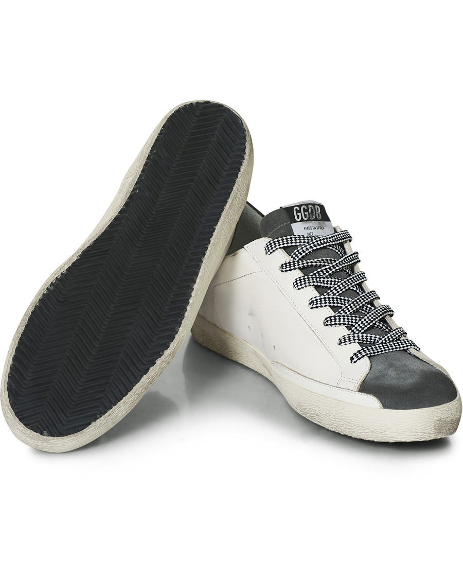 Herre | Golden Goose Deluxe Brand Super-Star Sneakers Black/White | Golden Goose | Deluxe Brand Super-Star Sneakers Black/White