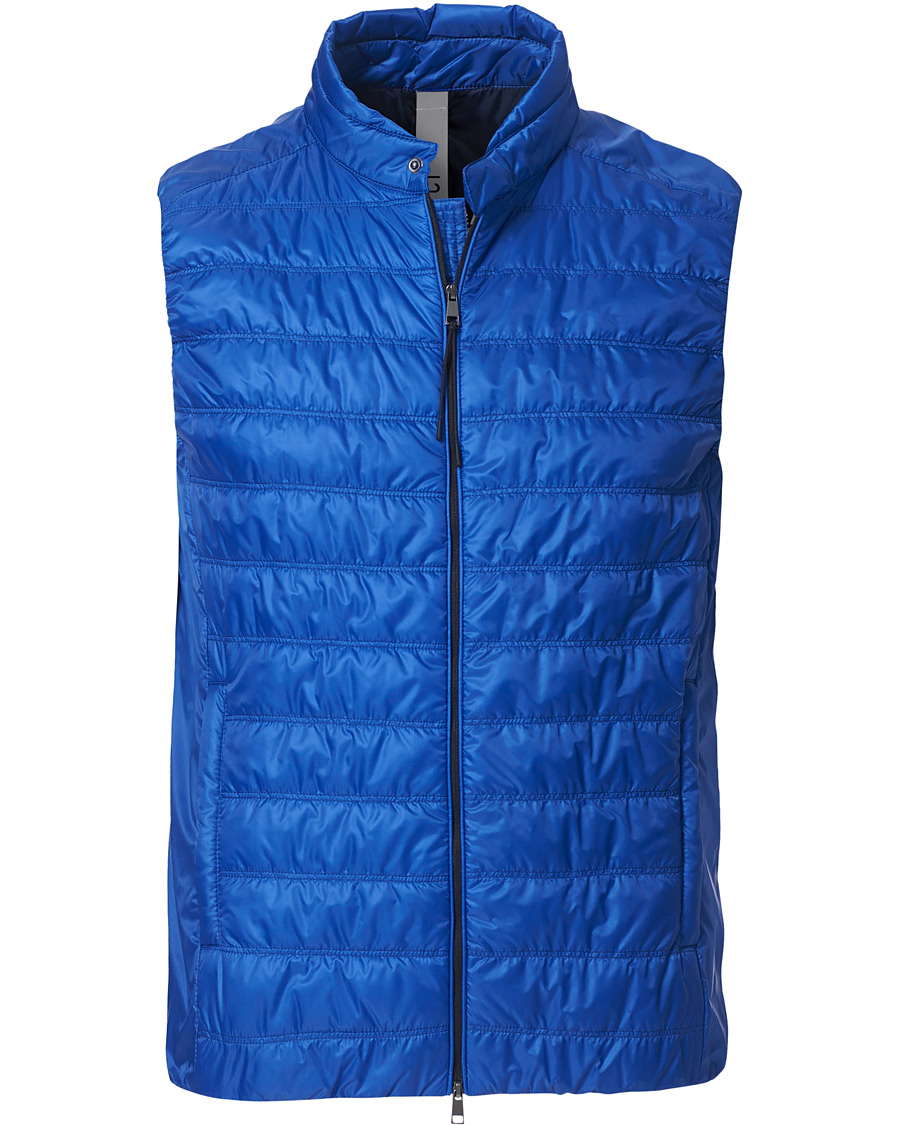 Herre | Jakker | Slowear | Nylon Padded Gilet Royal Blue