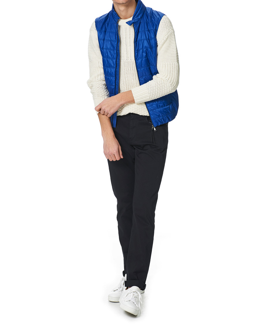 Herre | Jakker | Slowear | Nylon Padded Gilet Royal Blue
