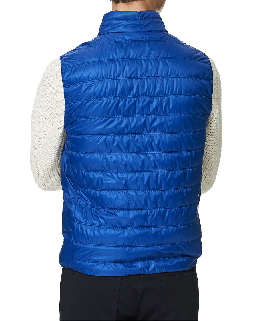 Herre | Jakker | Slowear | Nylon Padded Gilet Royal Blue