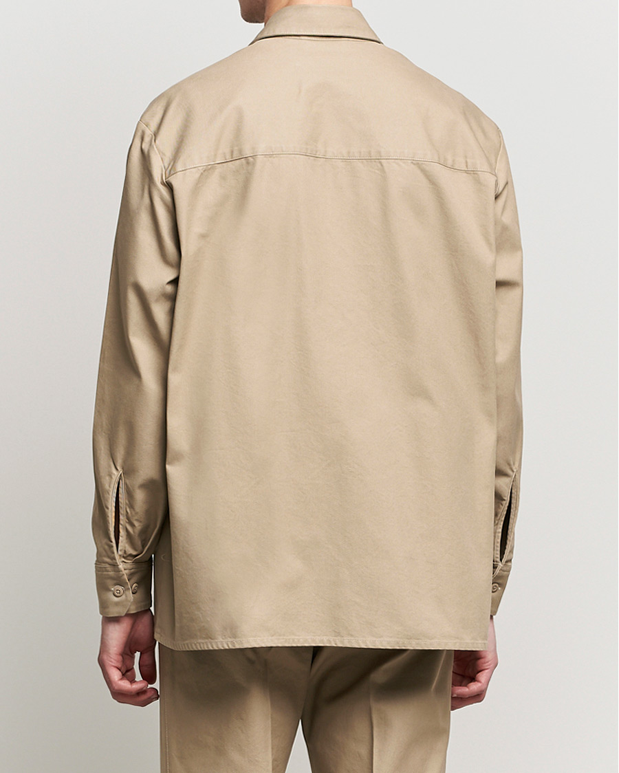 Herre | Skjorter | J.Lindeberg | Daze Twill Overshirt Batique Khaki