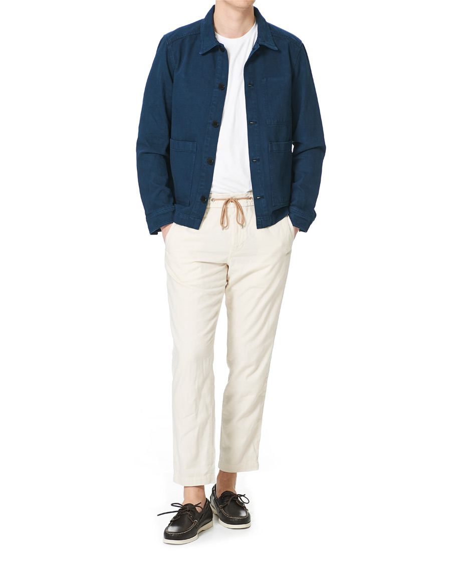 Herre | Skjorter | J.Lindeberg | Lando Twill Work Overshirt Navy
