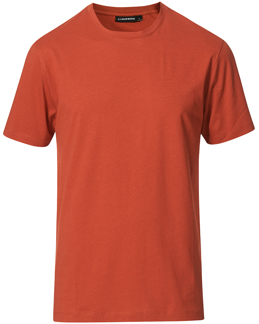Herre | T-Shirts | J.Lindeberg | Sid Basic Tee Ketchup