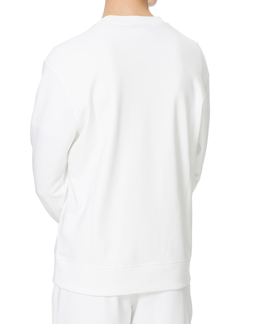 Herre | Trøjer | J.Lindeberg | Ivar Interlock Logo Sweatshirt White
