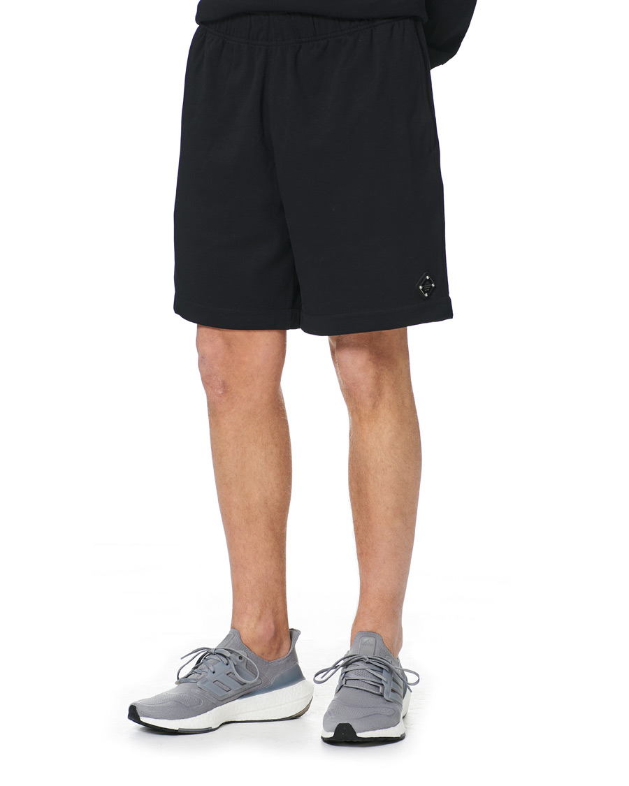 Herre | Shorts | J.Lindeberg | Ivar Interlock Logo Sweat Shorts Black