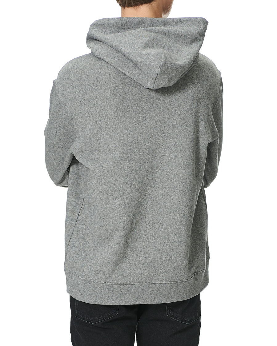 Herre | Trøjer | J.Lindeberg | Tony Patch Hoodie Mid Grey Melange