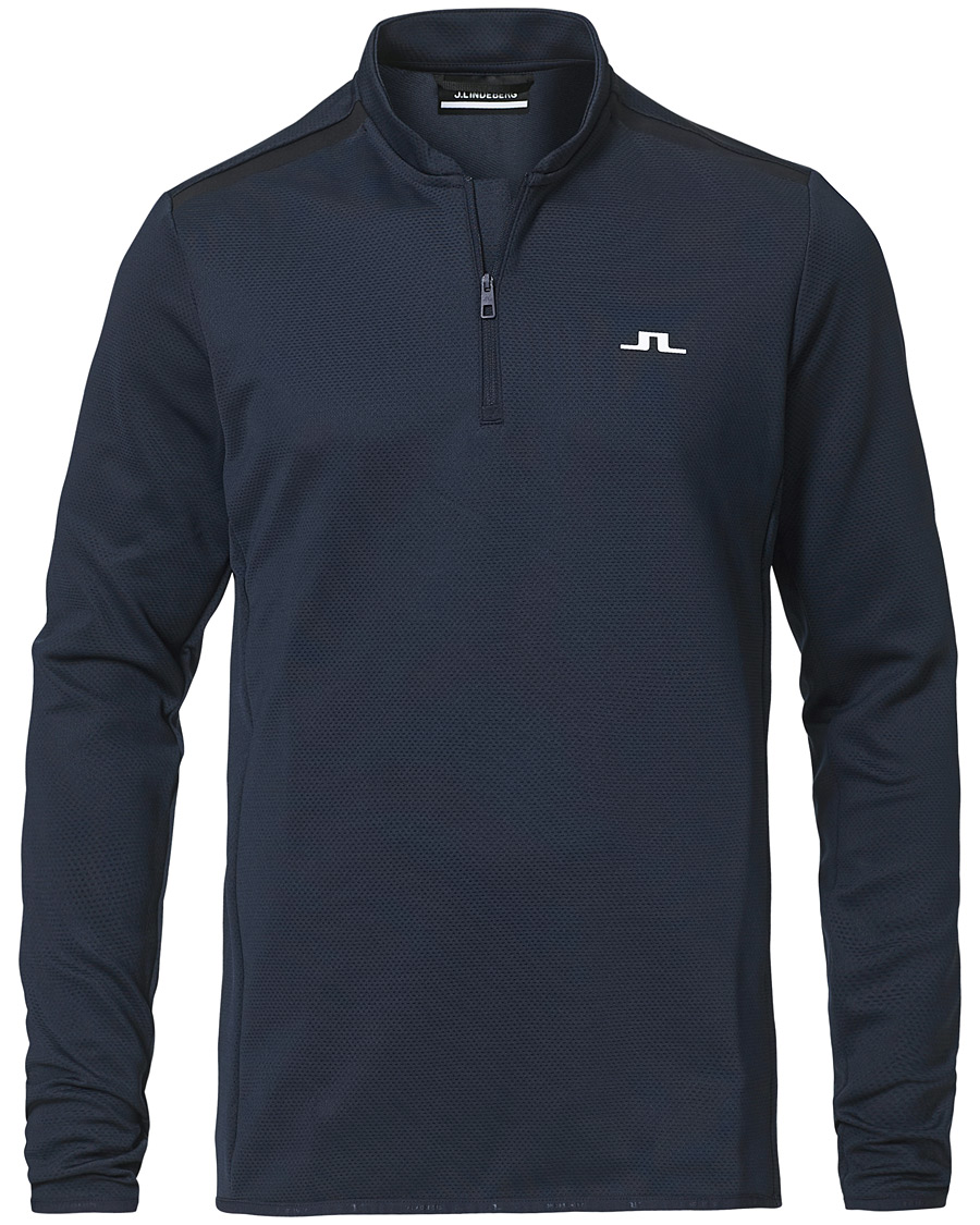 Herre | Trøjer | J.Lindeberg | Tech Bridge Golf Mid Layer JL Navy