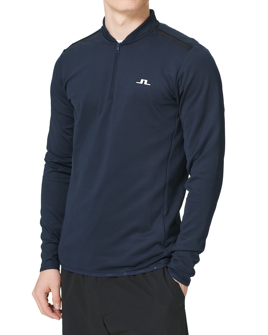 Herre | Trøjer | J.Lindeberg | Tech Bridge Golf Mid Layer JL Navy