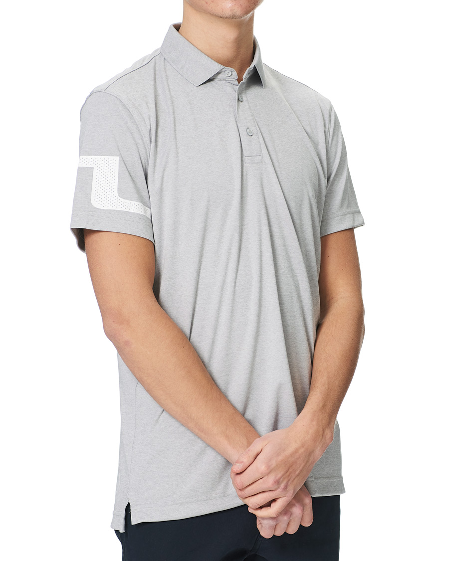 Herre | Polotrøjer | J.Lindeberg | Heath Regular Fit Golf Polo Micro Chip Melange