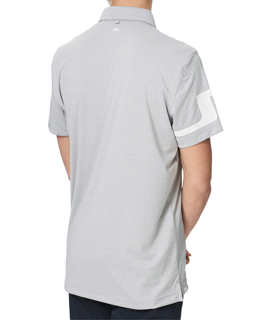 Herre | Polotrøjer | J.Lindeberg | Heath Regular Fit Golf Polo Micro Chip Melange