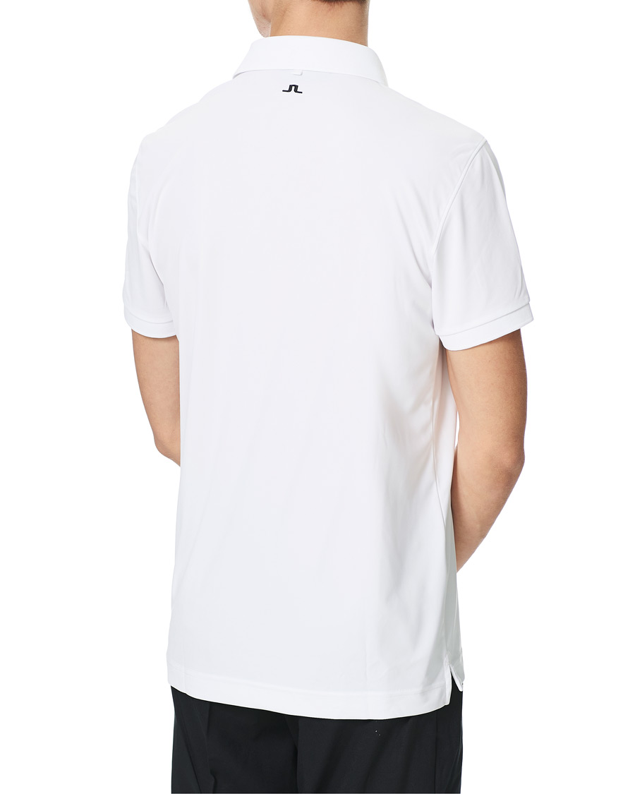 Herre | Polotrøjer | J.Lindeberg | Tour Tech Slim Fit Golf Polo White