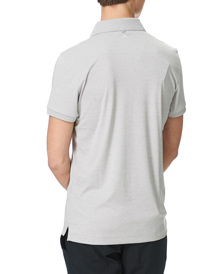 Herre | Polotrøjer | J.Lindeberg | Tour Tech Slim Fit Golf Polo Micro Chip Melange