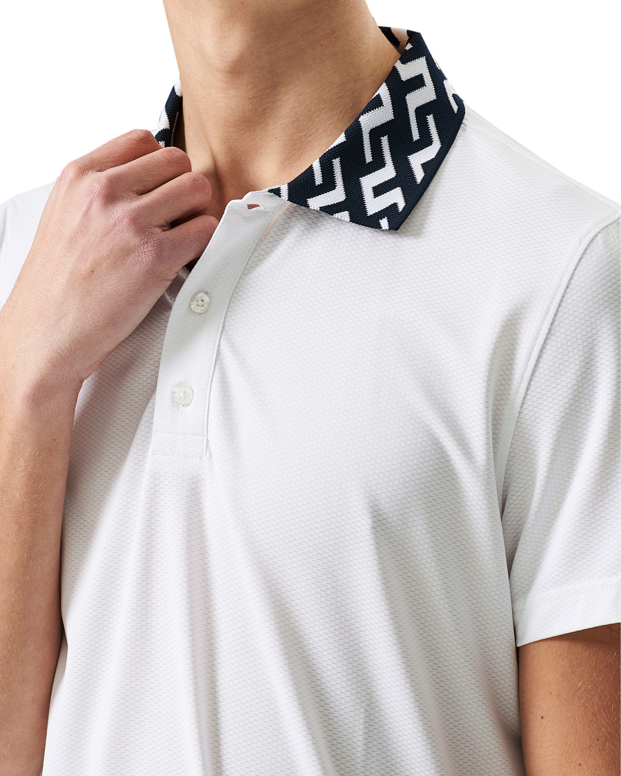 Herre | Polotrøjer | J.Lindeberg | Karter Regular Fit Golf Polo White