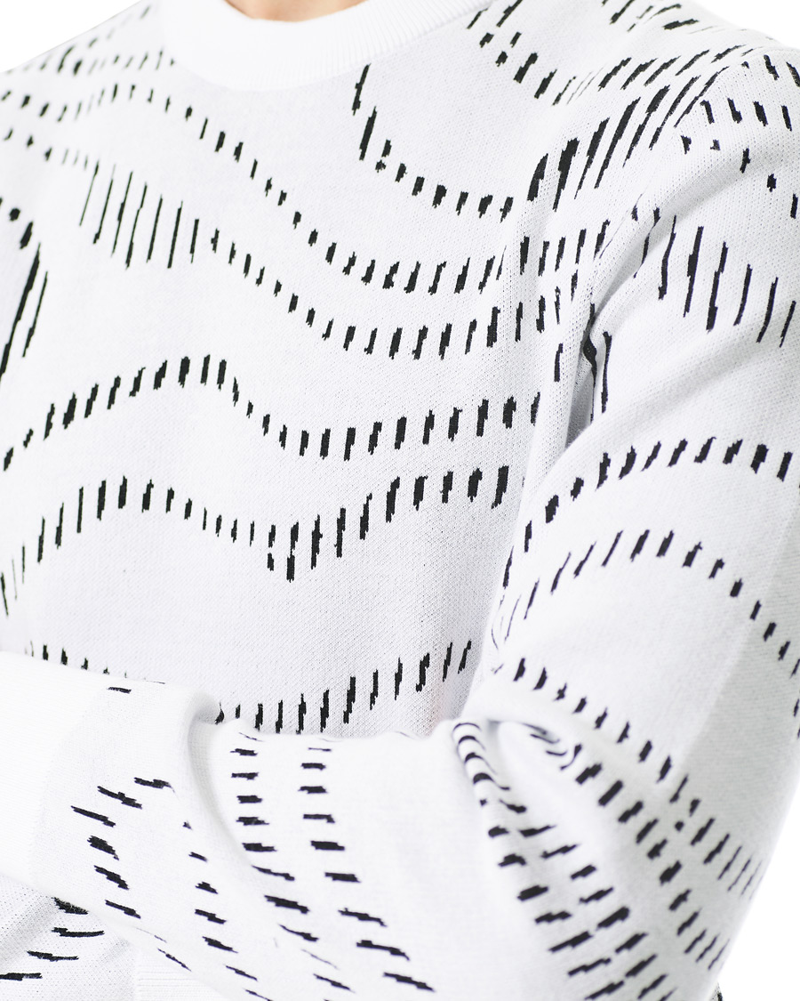Herre | Trøjer | J.Lindeberg | Cyrus Golf Knit Sweater White Spiral Camo