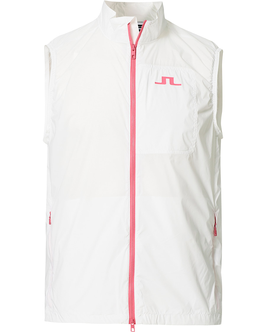 Herre | Trøjer | J.Lindeberg | Ash Light Packable Golf Vest White