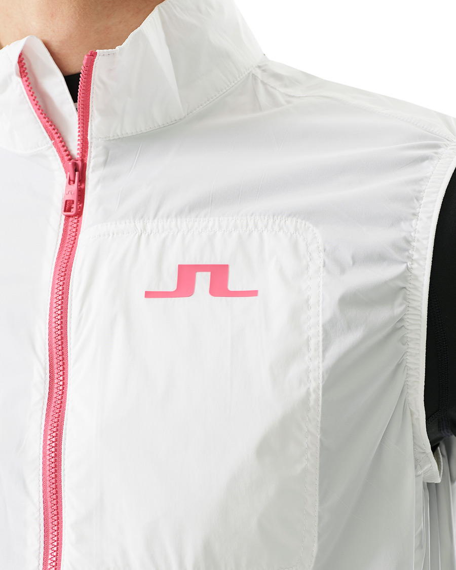Herre | Trøjer | J.Lindeberg | Ash Light Packable Golf Vest White