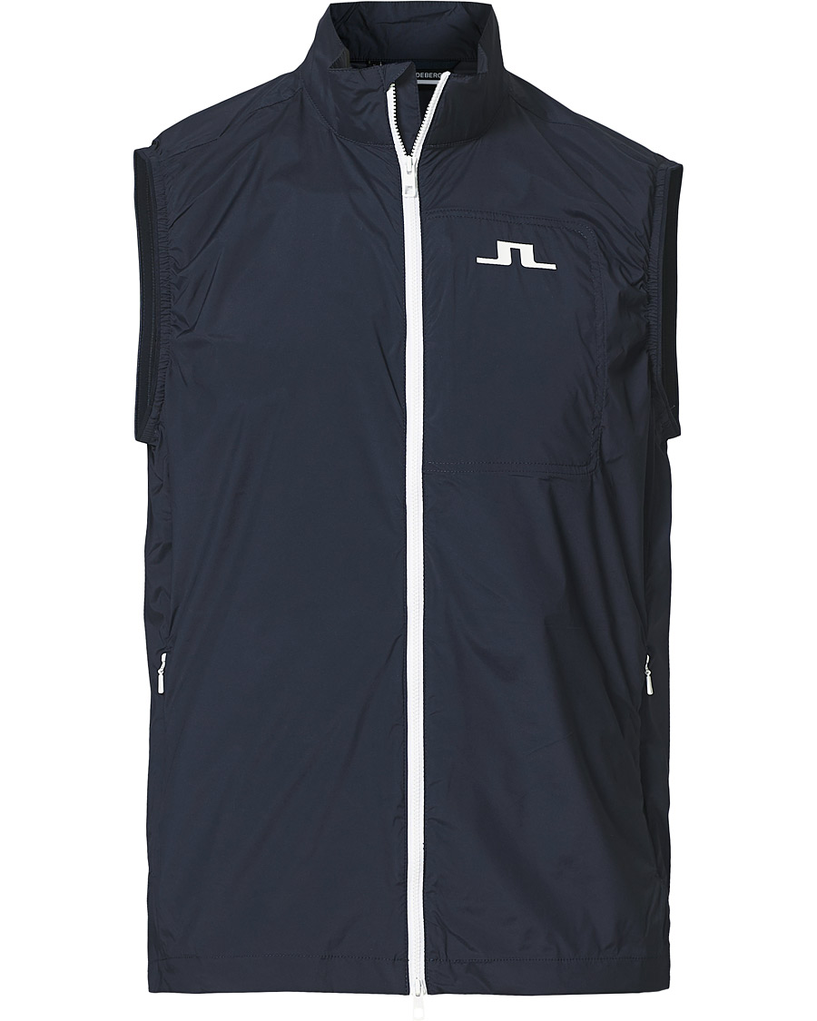 Herre | Trøjer | J.Lindeberg | Ash Light Packable Golf Vest JL Navy