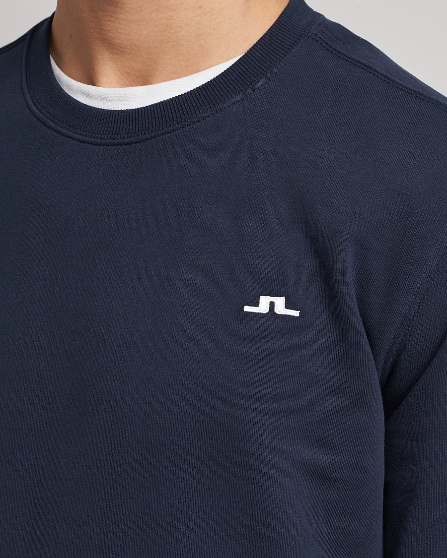 Herre | Trøjer | J.Lindeberg | Cal Crew Neck Sweat Navy