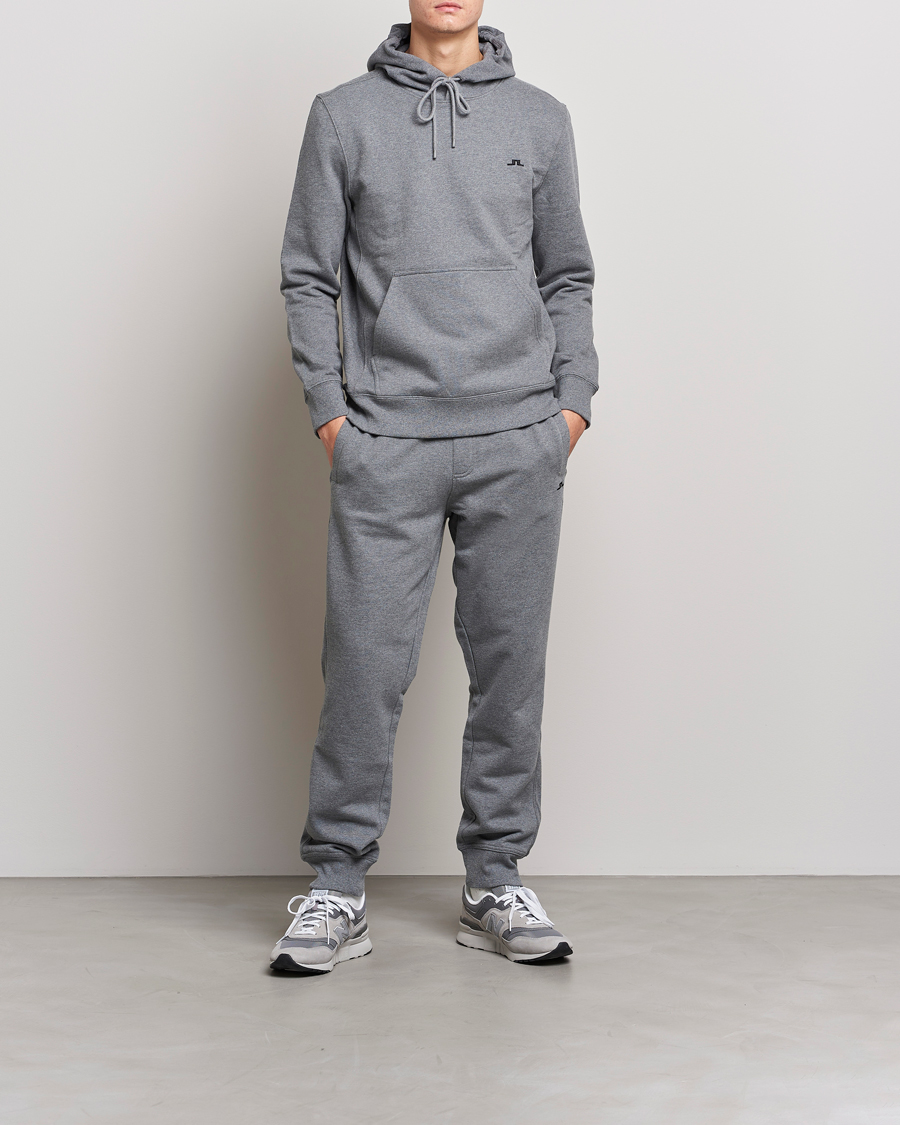 Herre | Bukser | J.Lindeberg | Cal Sweat Pant Grey Melange
