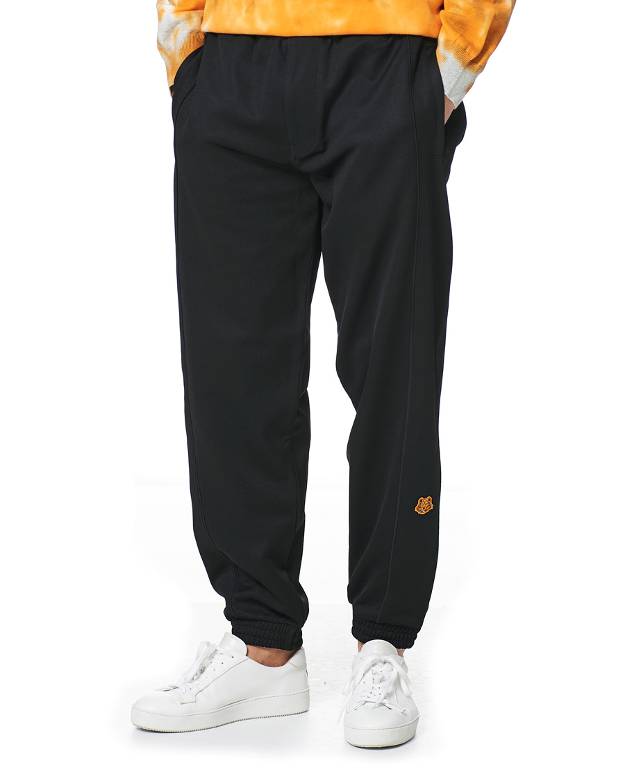 Herre | Bukser | KENZO | Solid Regular Trackpants Black