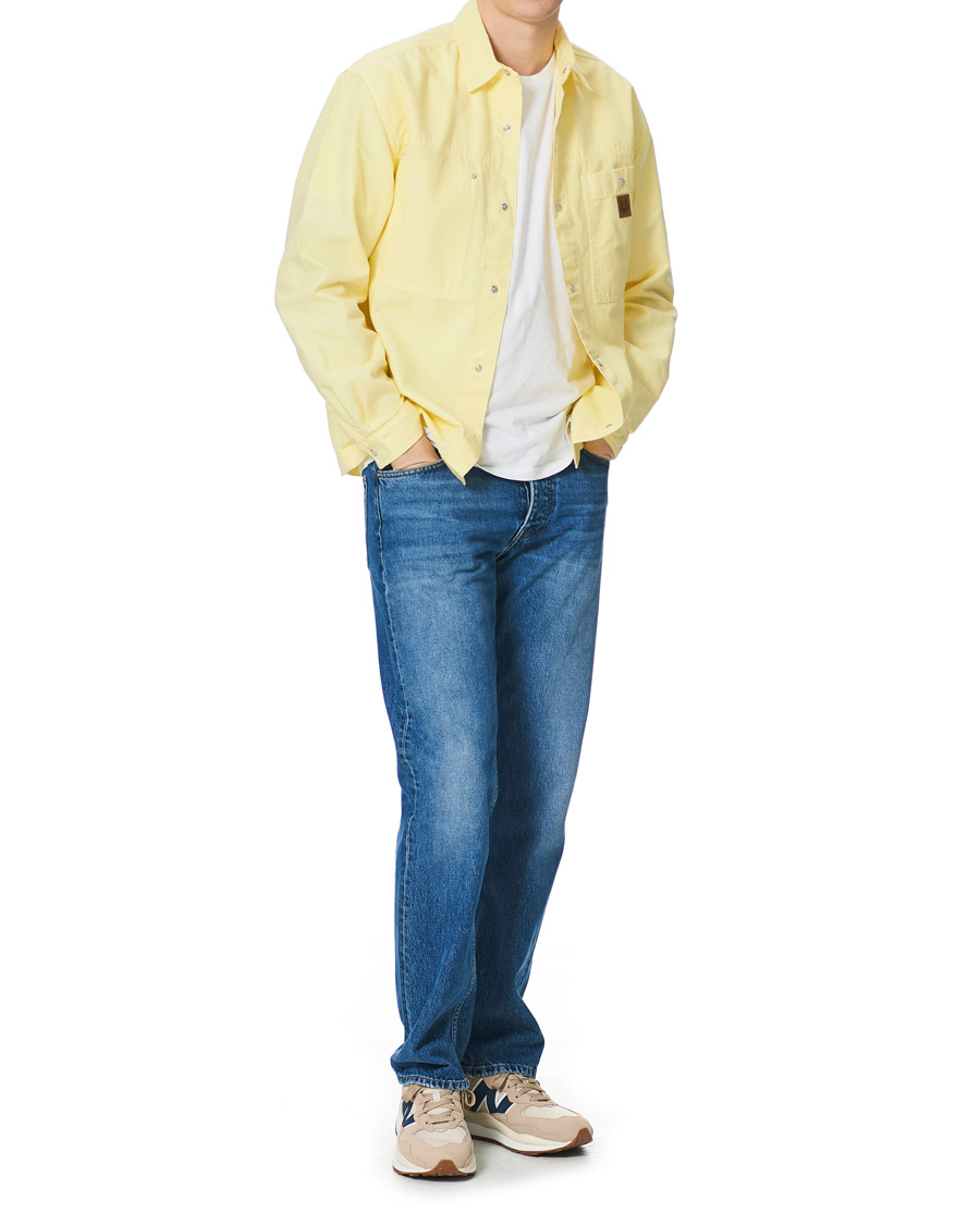Herre | Skjorter | KENZO | Snap Overshirt Bright Yellow