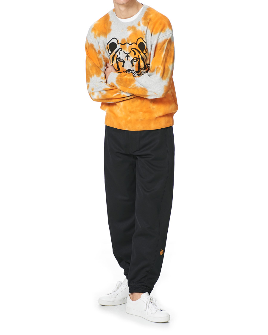 Herre | Trøjer | KENZO | Tie Dye Tiger Deep Orange
