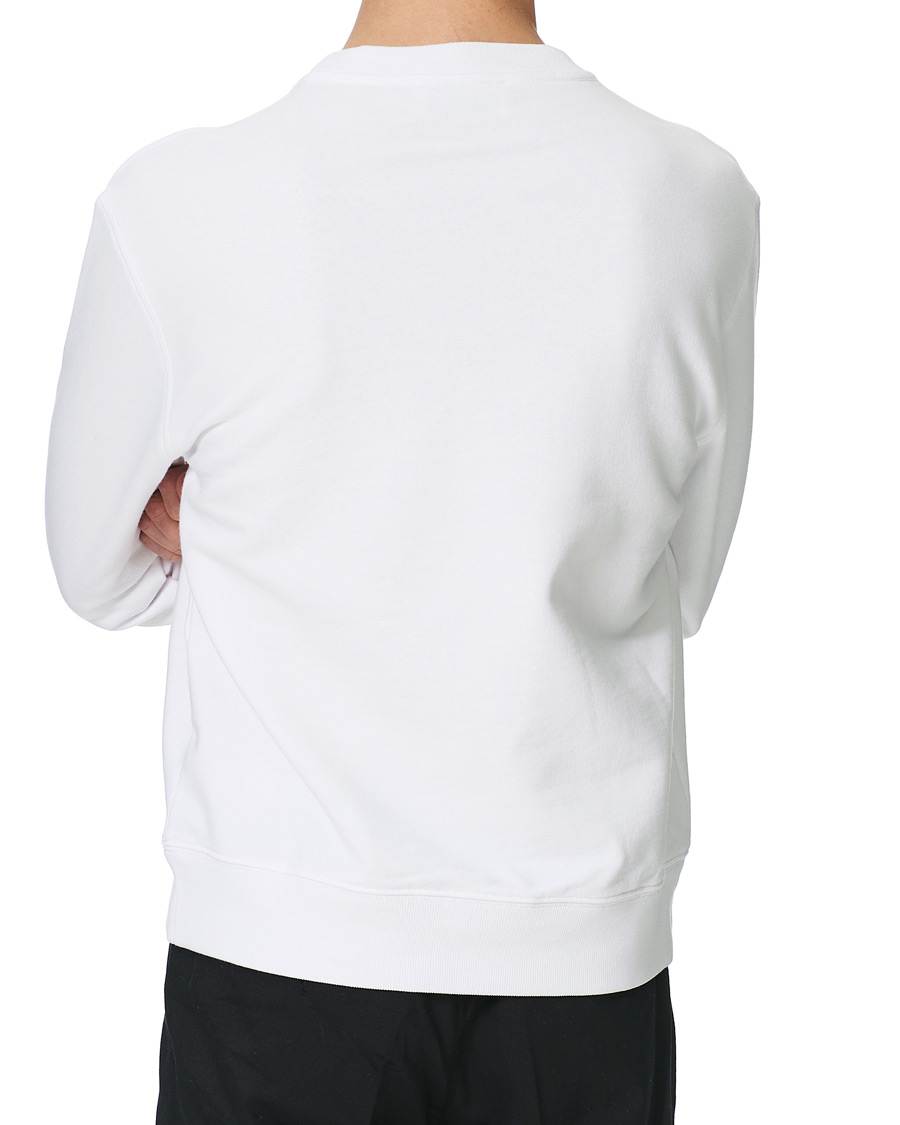 Herre | Trøjer | Lanvin | Embroidered Logo Sweatshirt White