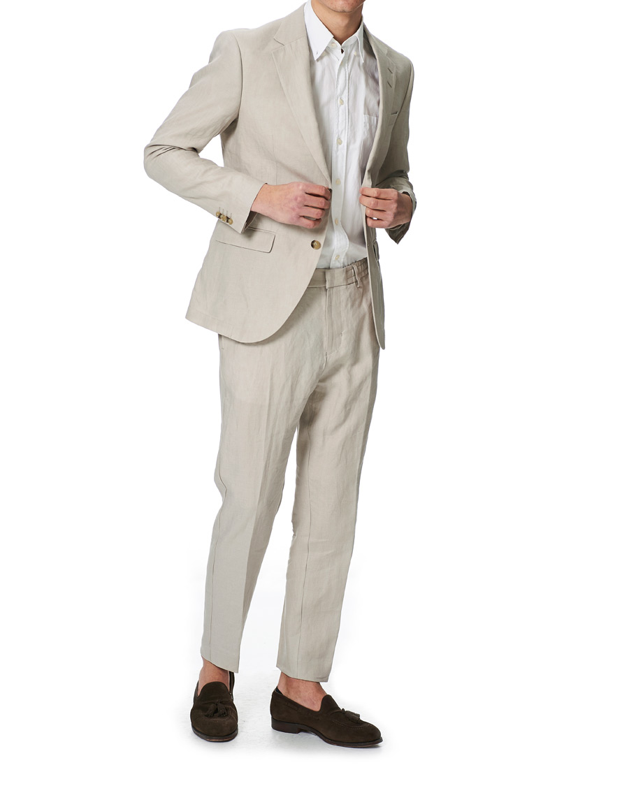 Herre | Blazere & jakker | Tiger of Sweden | Jamonte Linen Blazer Dove Grey