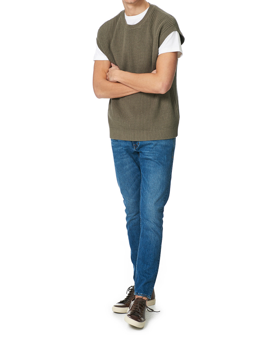 Herre | Trøjer | Tiger of Sweden | Clemente Knitted Vest Light Khaki