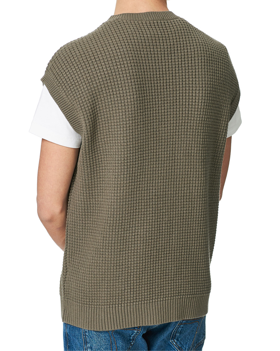 Herre | Trøjer | Tiger of Sweden | Clemente Knitted Vest Light Khaki