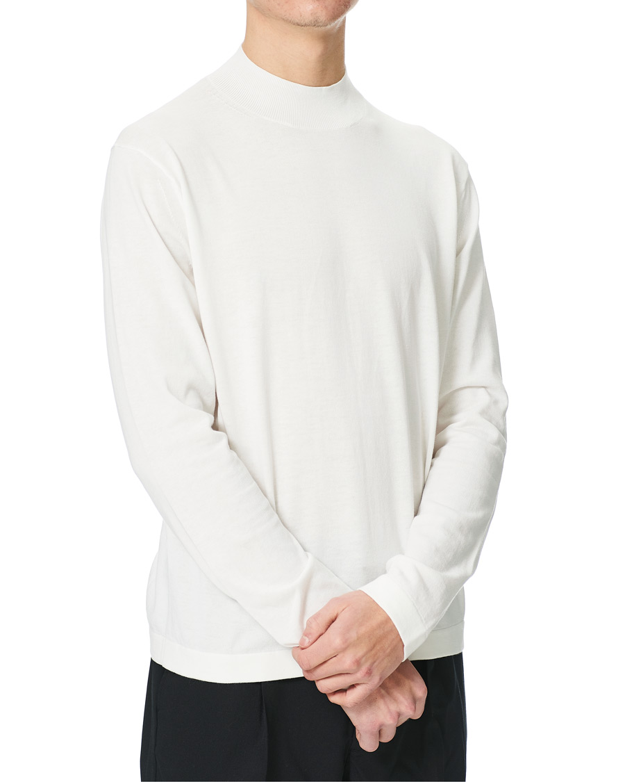 Herre | Trøjer | Tiger of Sweden | Tern Knitted Sweater Pure White